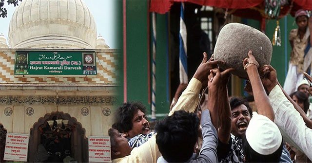 Mysterious flying 90kg 'holy' stone in India