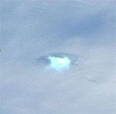 Mysterious hole in California sky
