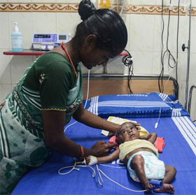 Mysterious newborn baby ignites himself
