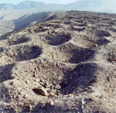 Mysterious pits in Peru