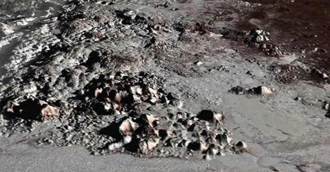 Mysterious series of new mountains on Pluto are identified