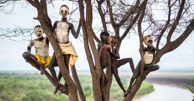 Mysterious tribes in Ethiopia