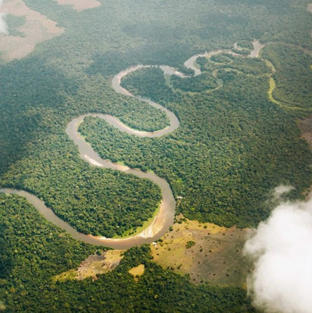 Mysterious world deepest river