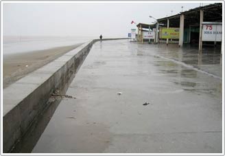 Nam Dinh: Three years of sea level rise of 20cm