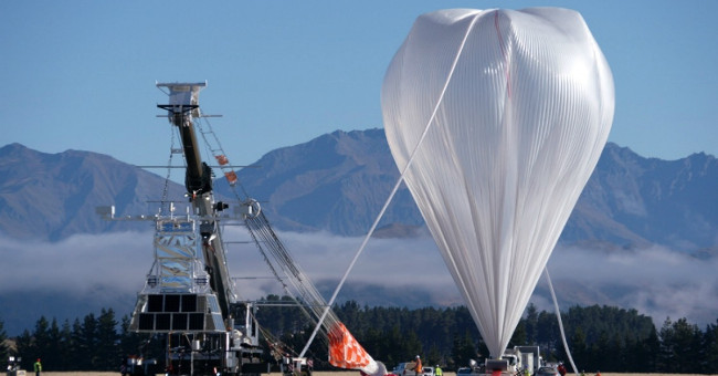NASA's super-high pressure balloon crawls near the Earth