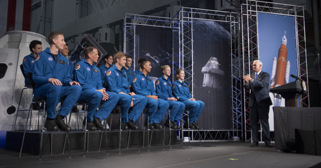 NASA announces a group of astronauts who are on a mission to explore Mars