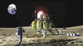NASA bases on the Moon