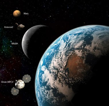 NASA built a space station in the middle of the moon