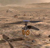 NASA developed the Mars helicopter drone