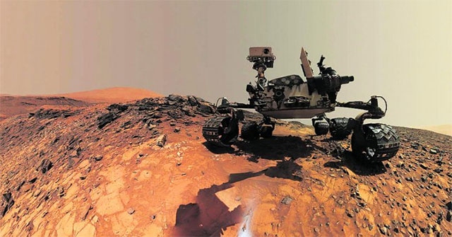 NASA discovered a large amount of clay minerals on Mars