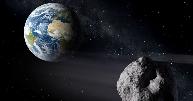 NASA discovered a large meteorite heading towards Earth