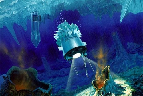 NASA experimented with laser weapons penetrating ice for robots