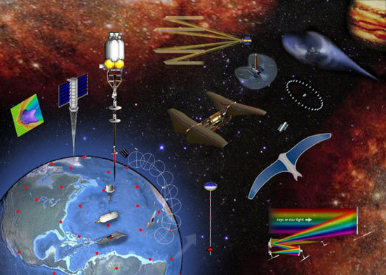 NASA funded 30 new space research projects