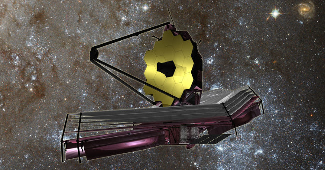 NASA hides technology on telescopes looking backwards