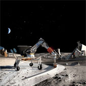 NASA invests in technology to build houses on the moon