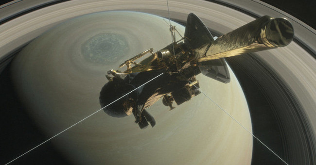 NASA launched a video simulating the journey to explore Saturn