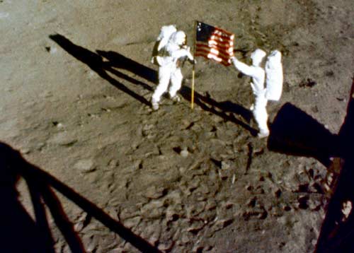 NASA lost the movie Apollo to the Moon landing