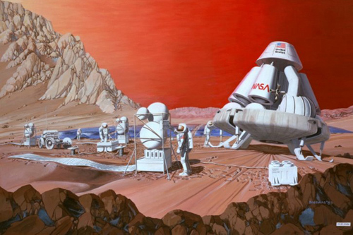 NASA organized a design competition on Mars