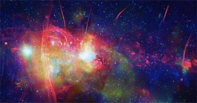 NASA published stunning photos in the center of the Milky Way