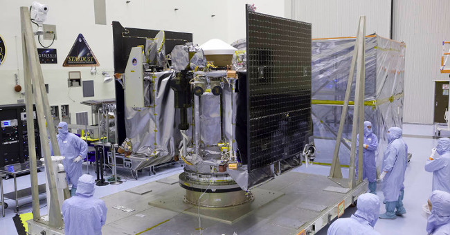 NASA sends a spaceship to carry soil