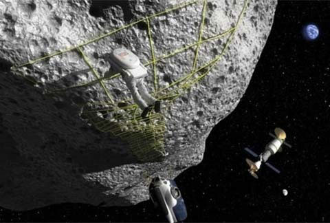 NASA simulates meteorite on the seabed