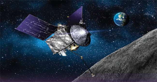 NASA spacecraft approaches the ancient Bennu planet