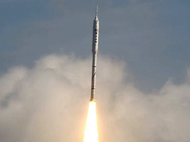 NASA successfully launched the new moon rocket