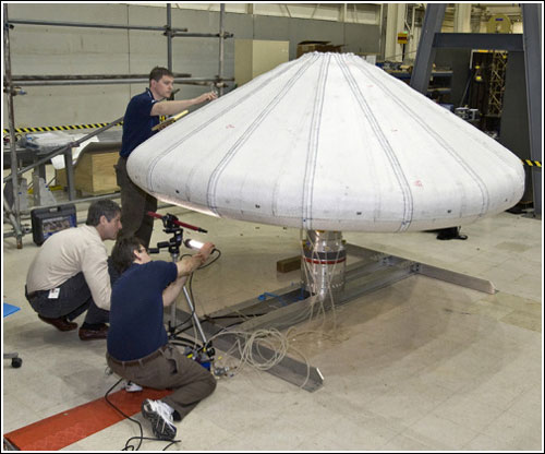 NASA successfully tested the insulation of gas-powered spacecraft