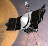 NASA's Maven spacecraft approached Mars