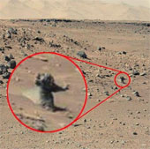 NASA's ship captures images of people on Mars?