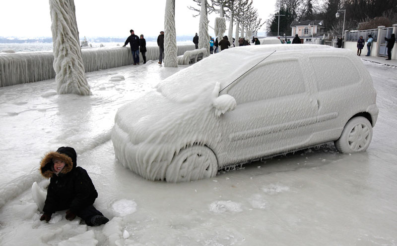 Nearly 500 people died in Europe because of the cold