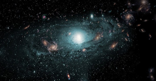 Nearly 900 galaxies hidden behind the Milky Way