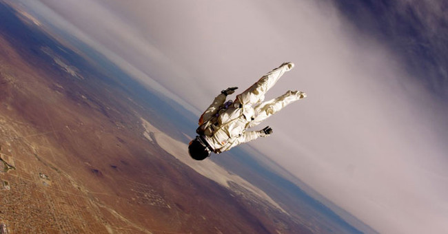 Nearly die with a free fall with