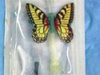 Needles ... butterfly!