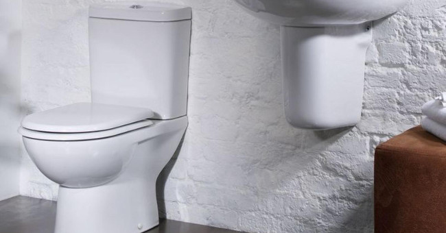 Never flush water when opening the toilet lid, you're hurting yourself