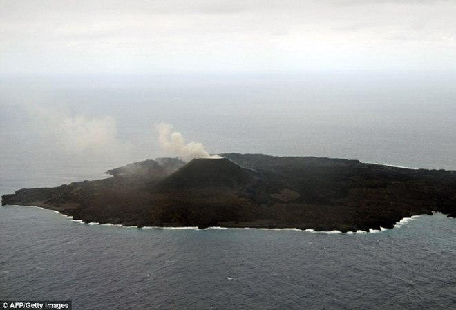 New discovery about Nishinoshima volcanic island in Japan
