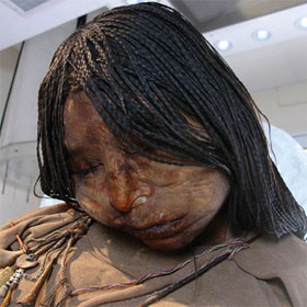 New discovery of mummy Virgin 500 years old