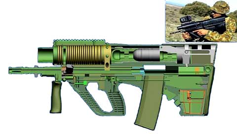 New infantry armor: 240,000 rounds per minute