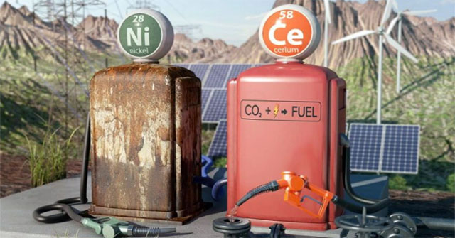 New method of producing carbon neutral fuel from CO2