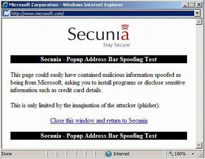 New phishing security flaw discovered in IE 7