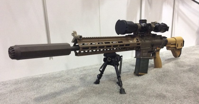 New rifles can help American soldiers hit the enemy from 600m