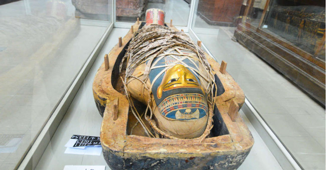New scan technology that reads information on Egyptian embalmed paper