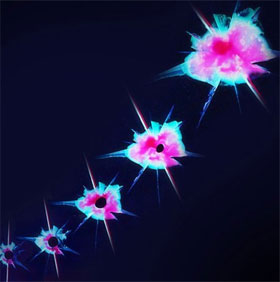 New self-healing resin based on blood clotting mechanism