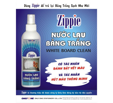 New solution to clean white board