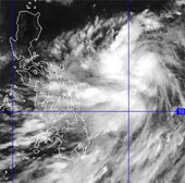 New storm appeared on the East Sea