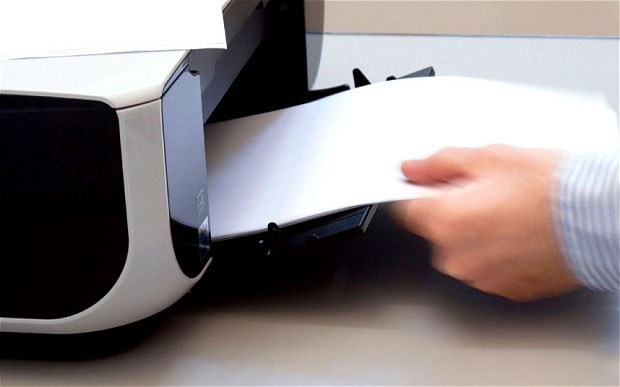 New way to remove ink on paper