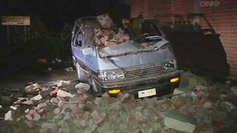 New Zealand shook because of the earthquake