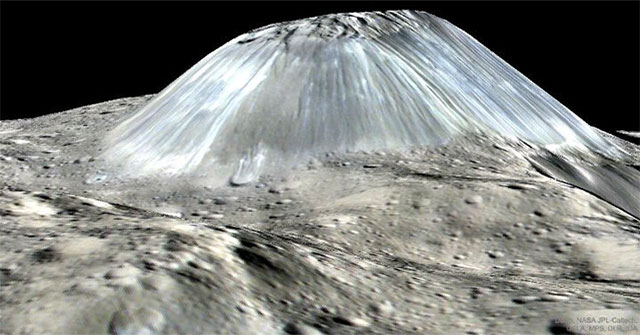 Newly stunned detection on dwarf planet Ceres