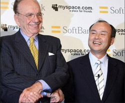 News Corp cooperates with Softbank to open Japanese MySpace