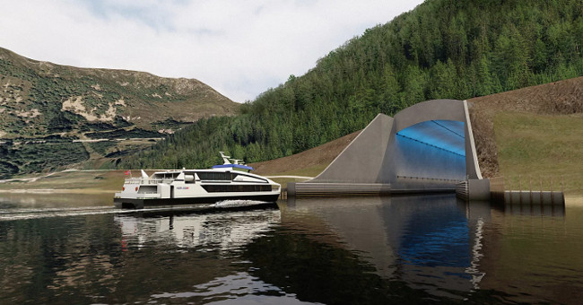 Norway built the first ship tunnel in the world